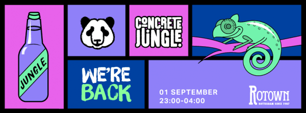 Concrete Jungle - 1 september 2018 - Rotown, Rotterdam