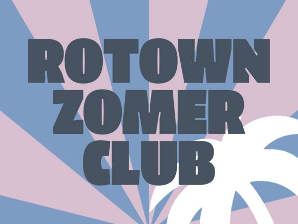 De Rotown Zomerclub - 7 augustus 2026 - Rotown, Rotterdam