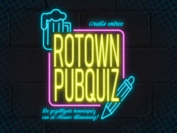 Rotown Pubquiz - 2 september 2026 - Rotown, Rotterdam